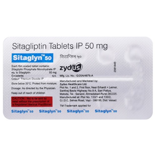 SITAGLYN 50 MG TABLET