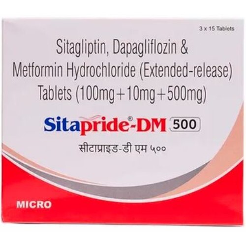 SITAPRIDE DM 500MG TABLET