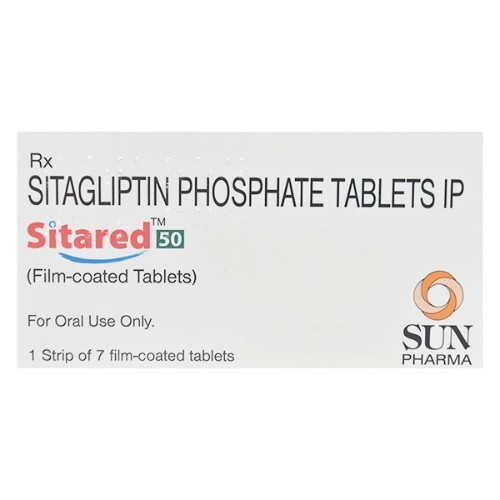 SITARED 50MG TABLET