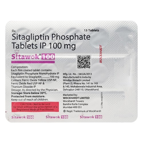 SITAWOK 100 MG TABLET
