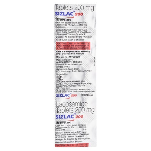 SIZLAC 200MG TAB