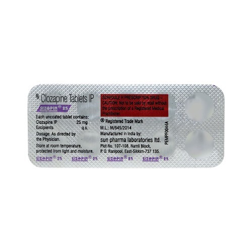 SIZOPIN 25MG TABLET