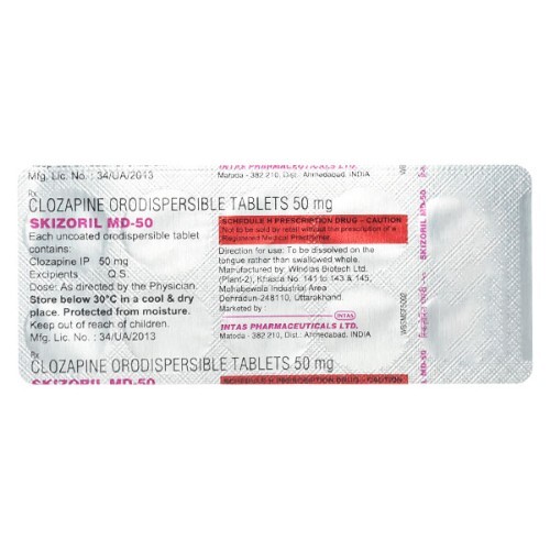 SKIZORIL MD 50MG TAB
