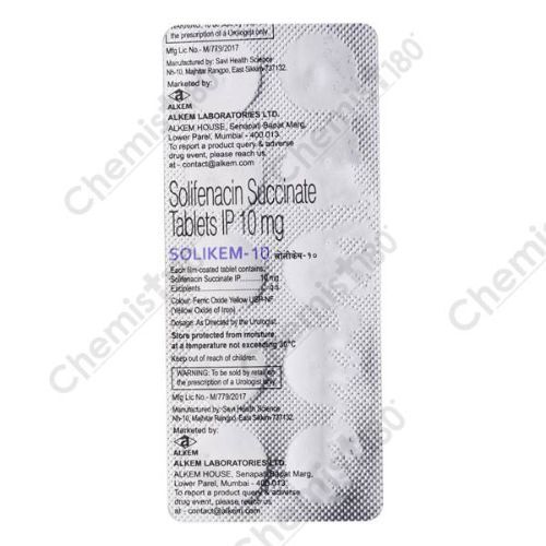 SOLIKEM 10MG TAB