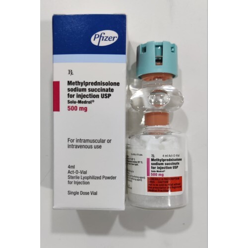 SOLU MEDROL 500 MG 4 ML