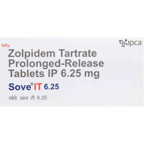 SOVE IT 6.25MG TABLET