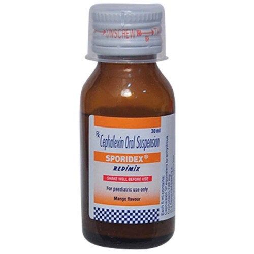 SPORIDEX 125MG 30ML SUS SUSP