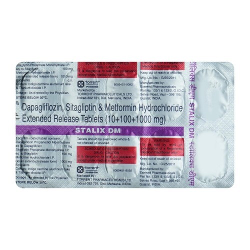 STALIX DM 10MG/100MG/1000MG  TABLET