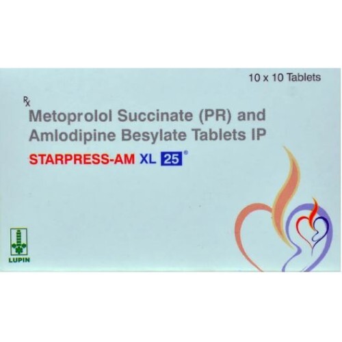 STARPRESS AM XL 25MG TAB