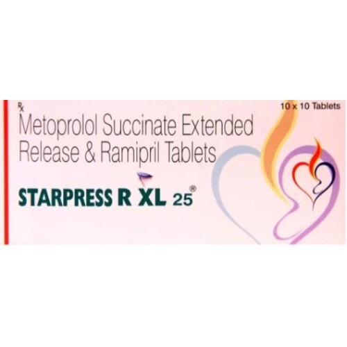 STARPRESS R XL 25 MG TABLET