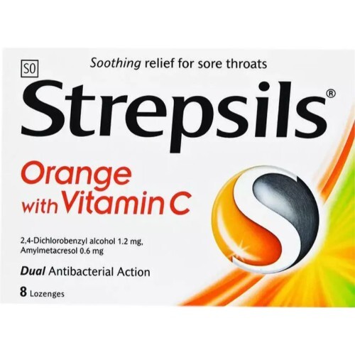 STREPSILS ORANGE LOZENGES