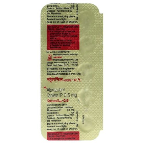 STRESNIL 0.5MG TABLET