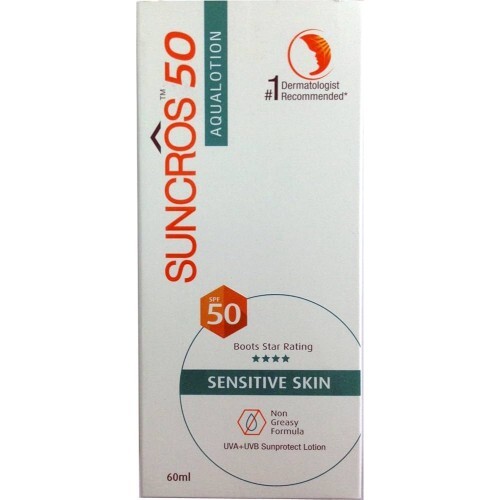 SUNCROS 50 AQUA SPF 50 60ML LOTION