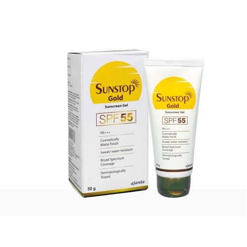 SUNSTOP GOLD SPF 55 SUNSCREEN GEL