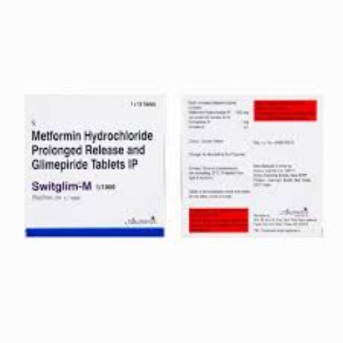 SWITGLIM M 1/1000MG TAB