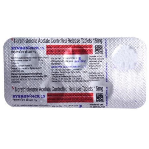 SYSRON NCR 15MG TABLET