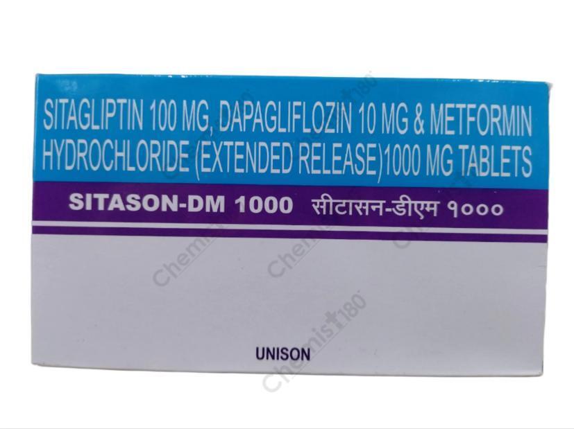 SITASON DM 1000MG TABLET