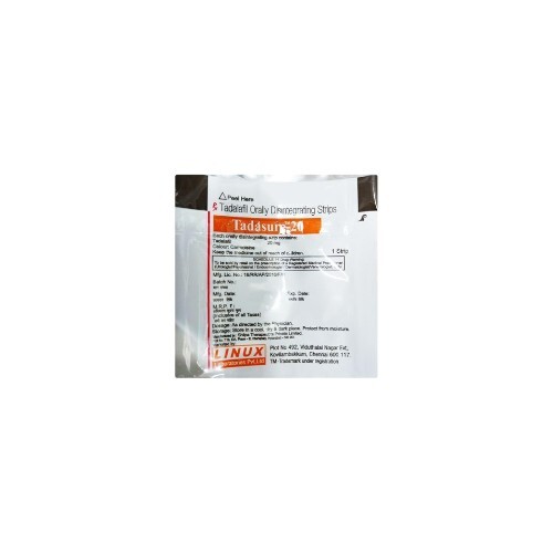 TADASURE 20MG STRIPS