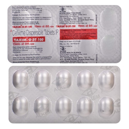 TAXIM O DT 100MG TAB