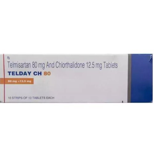 TELDAY CH 80/12.5MG TAB