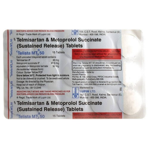 TELISTA MT 50MG TABLET