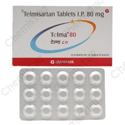 TELMA 80MG TABLET
