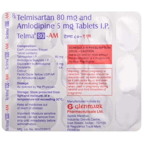 TELMA AM 80MG TAB