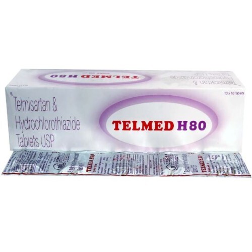 TELMED H 80MG TAB