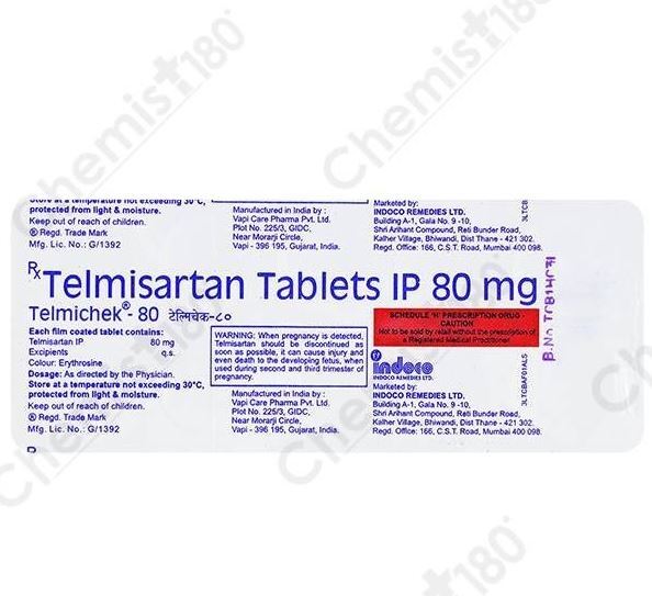 TELMICHEK 80MG TAB