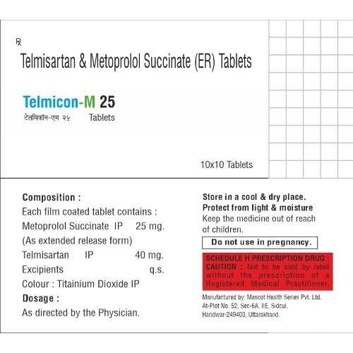 TELMICON M 25MG TABLET