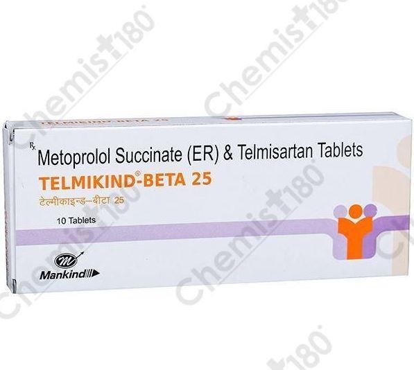 TELMIKIND BETA 25MG TABLET