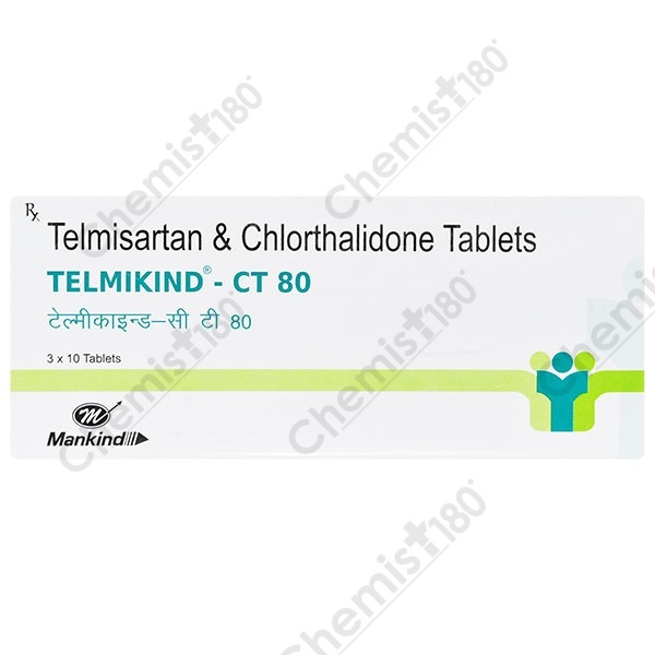 TELMIKIND CT 80MG TABLET