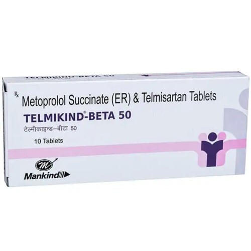 TELMIKIND BETA 50MG TABLET