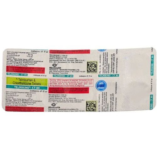 TELMIKIND CT 80MG TABLET