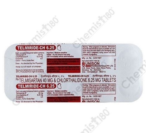 TELMIRIDE CH 6.25MG TABLET