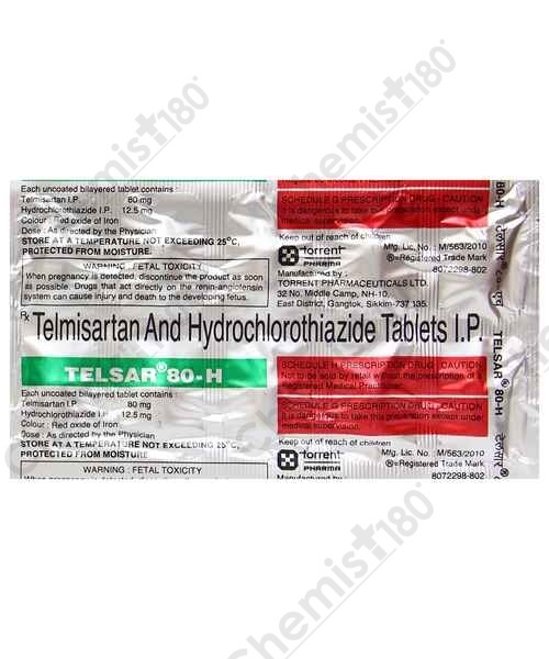 TELSAR H 80MG TAB