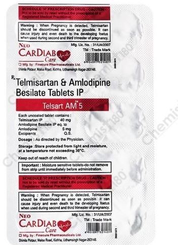 TELSART AM 5MG TABLET