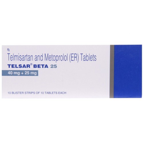 TELSAR BETA 25MG TABLET