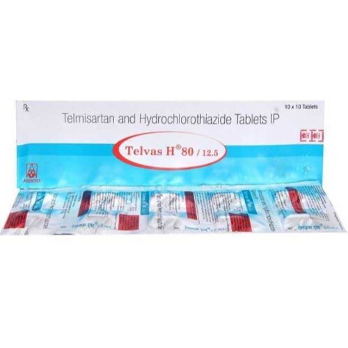 TELVAS H 80MG/12.5MG TABLET