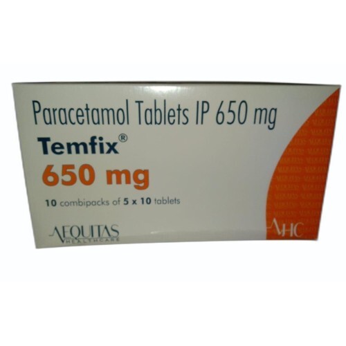 TEMFIX 650 MG TABLET