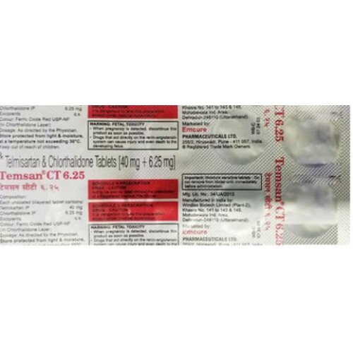 TEMSAN CT 6.25 MG TABLET