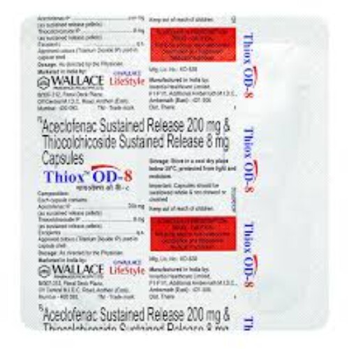 THIOX OD 8MG CAP