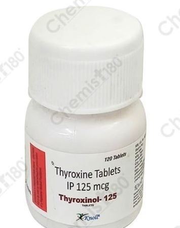 THYROXINOL 125MCG 100S TAB