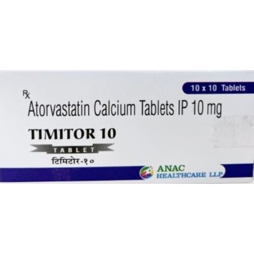 TIMITOR 10MG TABLET