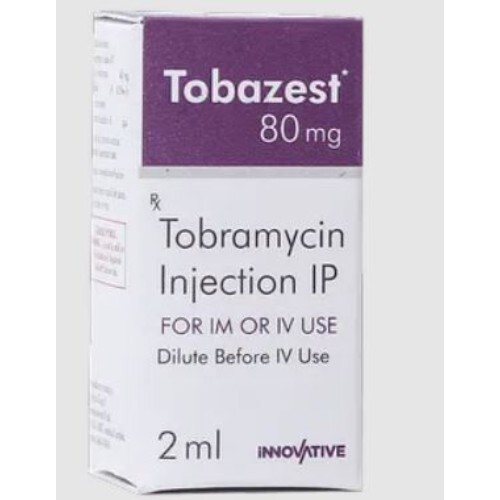 TOBAZEST 80MG 2ML INJ