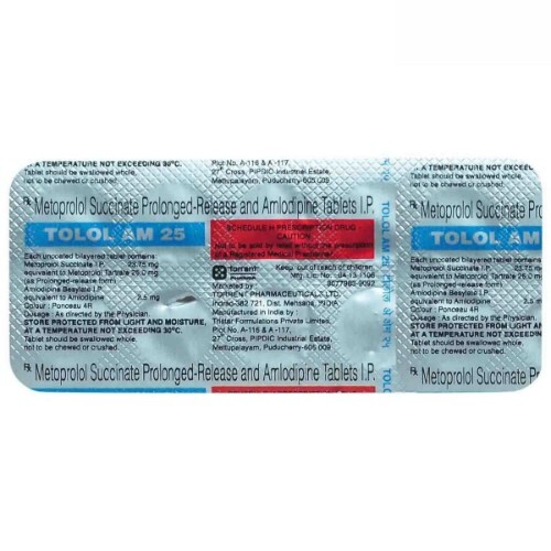 TOLOL AM 25MG TAB