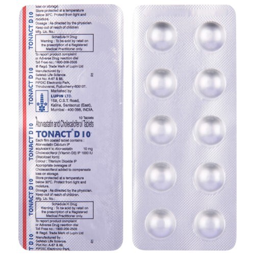 TONACT D 10MG TABLET