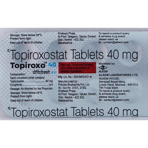 TOPIROXO 40MG TABLET
