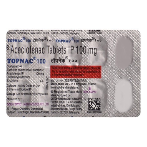 TOPNAC 100MG TAB