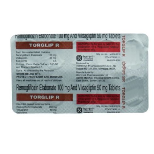 TORGLIP R 100MG/50MG TABLET